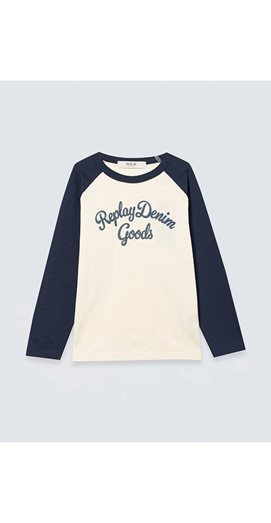 ロゴプリント ロングスリーブTシャツ